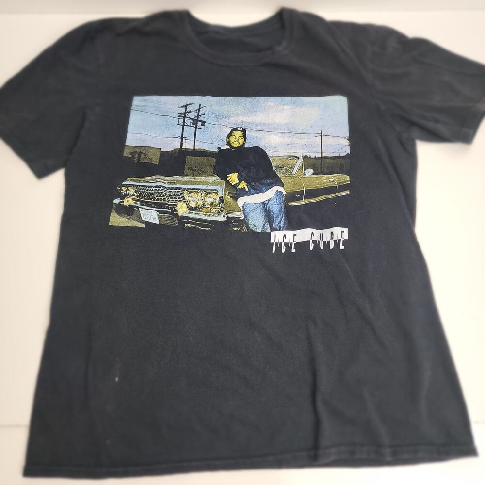 Boyz in the Hood Ice Cube Streetwear Black Short Sleeve T-Shirt Men's Size S